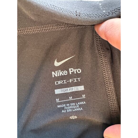 NWT Nike Pro Dri-Fit Men's Training Tights Black Size Medium - Picture 9 of 9